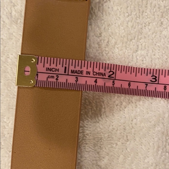 Light Brown (Taupe) Bling V Belt - Picture 7 of 7